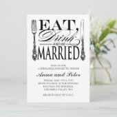 Probe Dinner Einladung (Stehend Vorderseite)