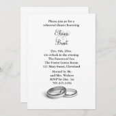 Probe Dinner Einladung (Vorne/Hinten)