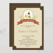 Probe Dinner Einladung (Vorne/Hinten)