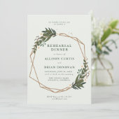 Probe-Dinner Einladung (Stehend Vorderseite)