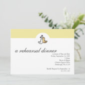 Probe Dinner Einladung (Stehend Vorderseite)