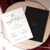 Probe Dinner Einladungen für Hochzeiten Probe