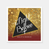 Probe Dinner Elegante Napkin Serviette (Vorderseite)