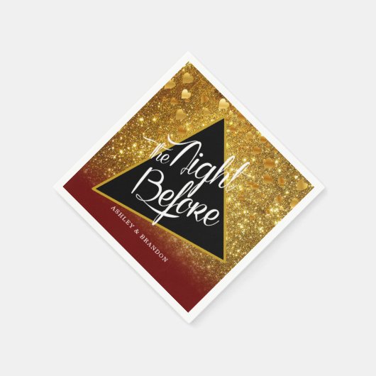 Probe Dinner Elegante Napkin Serviette (Ecke)