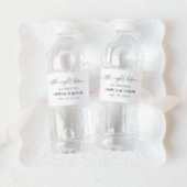 Probe Dinner Flasche Etikett The Night Before