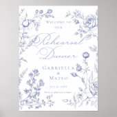 Probe Dinner French Toile Poster (Vorne)