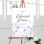 Probe Dinner French Toile Poster