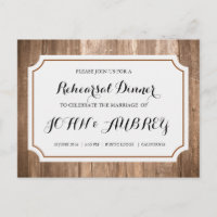 Probe Dinner für Rustikale Hochzeit