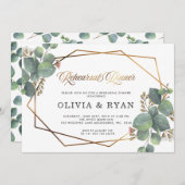 Probe-Dinner-Geokalyptus-Einladung Einladung (Vorne/Hinten)