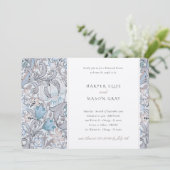 Probe Dinner Golden Lido Einladung (Stehend Vorderseite)