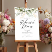 Probe Dinner Grün Eleganter Empfang Poster