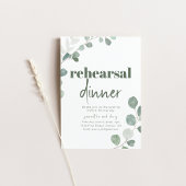 Probe Dinner Hochzeit Einladung