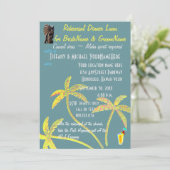 Probe Dinner Luz Einladung (Stehend Vorderseite)