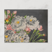 Probe-Dinner mit Tafel, Hochzeitsfeier, Probe Postkarte (Rückseite)