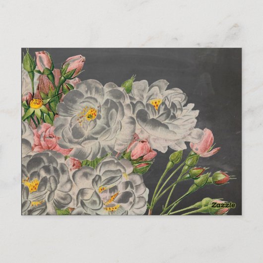 Probe-Dinner mit Tafel, Hochzeitsfeier, Probe Postkarte (Rückseite)