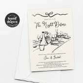 Probe Dinner, Nacht vor Einladung