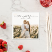 Probe Dinner Napkin Die Nacht vor Serviette (Beispiel)