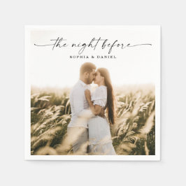 Probe Dinner Napkin Die Nacht vor Serviette