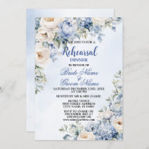 Probe Dinner Party Dusty Blue Elfenbeinküste Blume