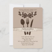 Probe Dinner Party Einladung (Vorderseite)