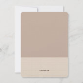 Probe Dinner Party Einladung (Rückseite)