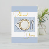 Probe Dinner Place Fossilienmuseum Folieneinladung (Stehend vorne)