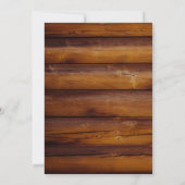 Probe Dinner Pumpkin Hochzeit Kuchen Einladung (Rückseite)