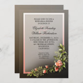 Probe Dinner schöne Einladung (Vorne/Hinten)