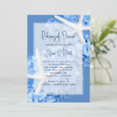 Probe Dinner Seaside Garden Einladung (Stehend Vorderseite)