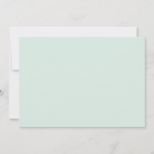 Probe Dinner - Wilde Blume & Mason Jar Einladung (Rückseite)