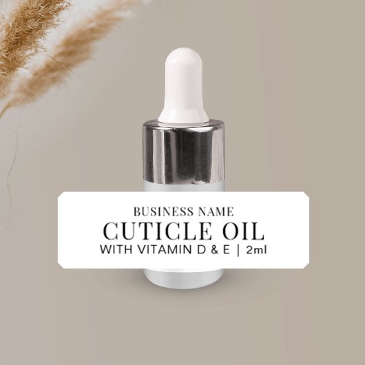 Probe Durchstechflasche 2 ml MINI Tropfer Flasche  Aufkleber