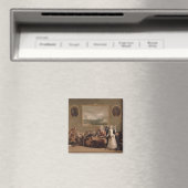 Probe einer Oper, c.1709 (Erdöl auf Leinwand) 2 Magnet (In Situ (Geschirrspüler))