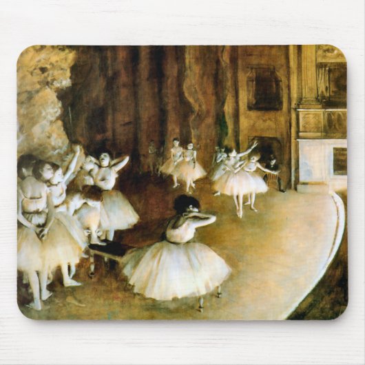 Probe eines Balletts auf Bühne - entgasen Sie Mousepad (Vorne)