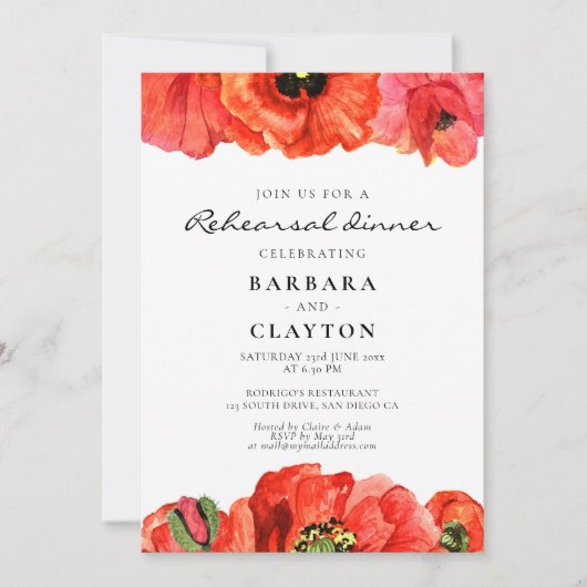 Probe Einladung (Vorderseite)