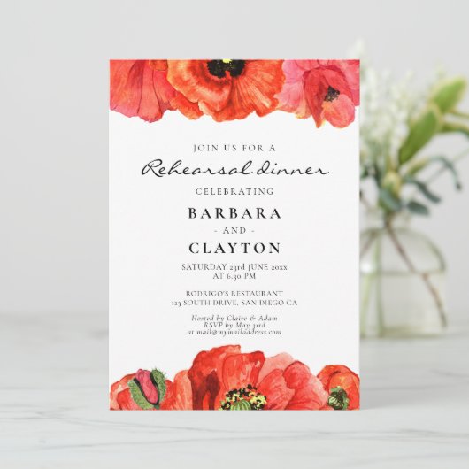 Probe Einladung (Stehend Vorderseite)