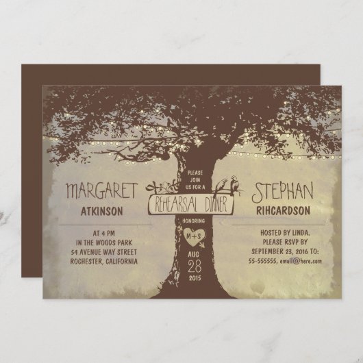 Probe Einladung (Vorne/Hinten)