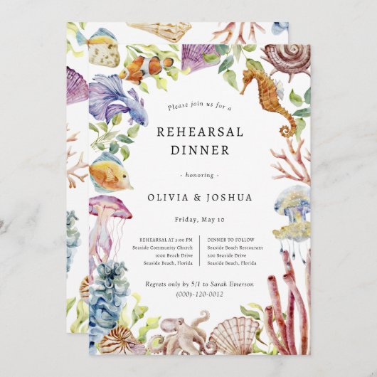 Probe Einladung (Vorne/Hinten)