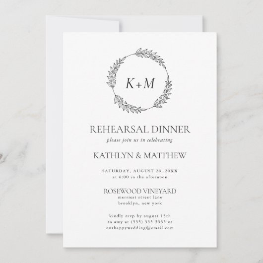 Probe Einladung (Vorderseite)