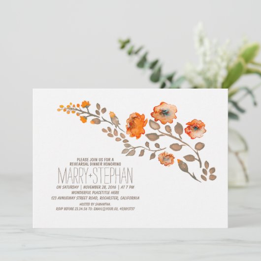 Probe Einladung (Stehend Vorderseite)