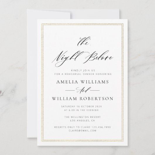 Probe Einladung (Vorderseite)