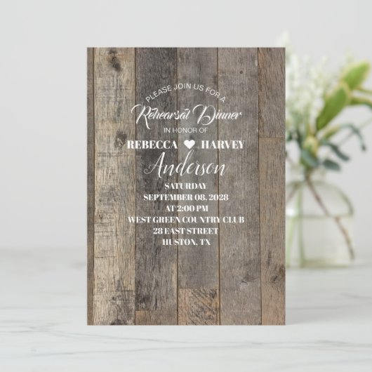 Probe Einladung (Stehend Vorderseite)