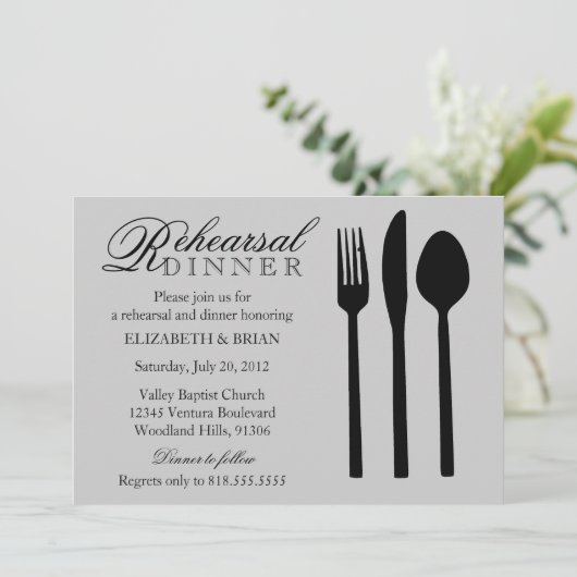 Probe Einladung (Stehend Vorderseite)