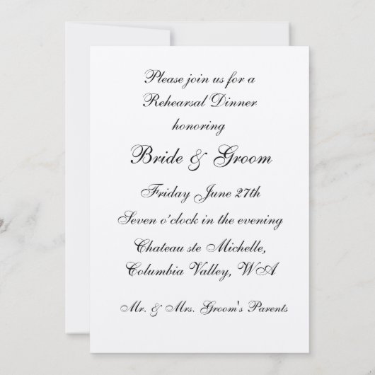 Probe Einladung (Rückseite)