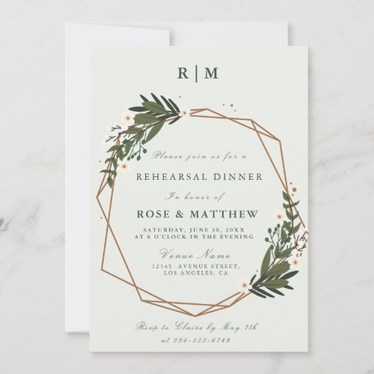 Probe Einladung (Vorderseite)