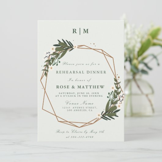 Probe Einladung (Stehend Vorderseite)