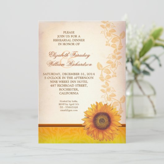 Probe Einladung (Stehend Vorderseite)