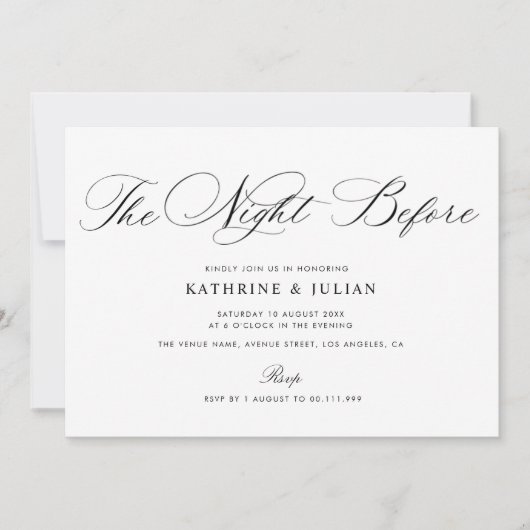 Probe Einladung (Vorderseite)