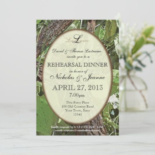 Probe Einladung (Stehend Vorderseite)