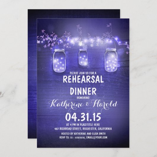 Probe Einladung (Vorne/Hinten)