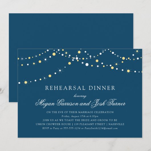 Probe Einladung (Vorne/Hinten)